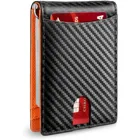 Wallet Mens Wallet RFID Blocking Mens Money Clip Wallet Minimalist Personalized Slim Wallet