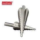 Holes Hot Sale Fully Ground Straight Flute HSS Step Drills For Drilling Holes