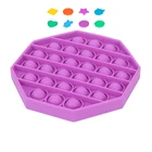 Toys Octagon Bang Fun Push Set Pack Pop Pop It Bubble Stress Reliever Fidget Sensory Toys For Kids Adults