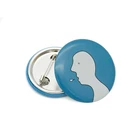 Button Button Badge Longzhiyu 15 Years Factory Magnetic Button Badges Maker Professional Custom Star Button Badges Pins