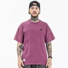 Men Shirt OEM New Design Oversize Men Short Sleeve Fade T Shirt Custom Printing