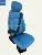 Ambulance modified car seats with headrest