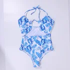 Beachwear Breathable Floral Print Women's 1 Piece Swimsuit Sexy Beachwear For Women