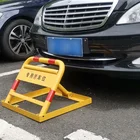 Top Sales 600 Height Yellow Foldable Manual Operated Carport Reserved Triagle Parking Lock Supplier