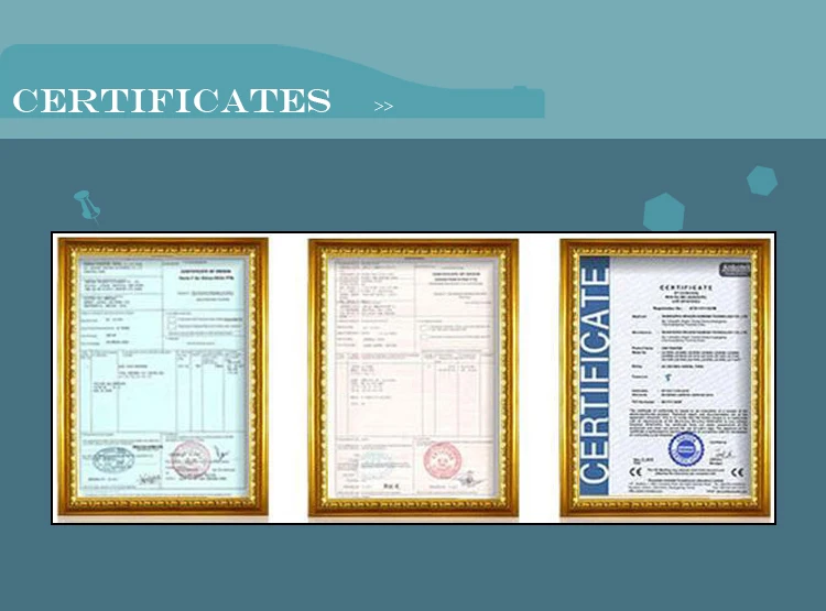 CERTIFICATES