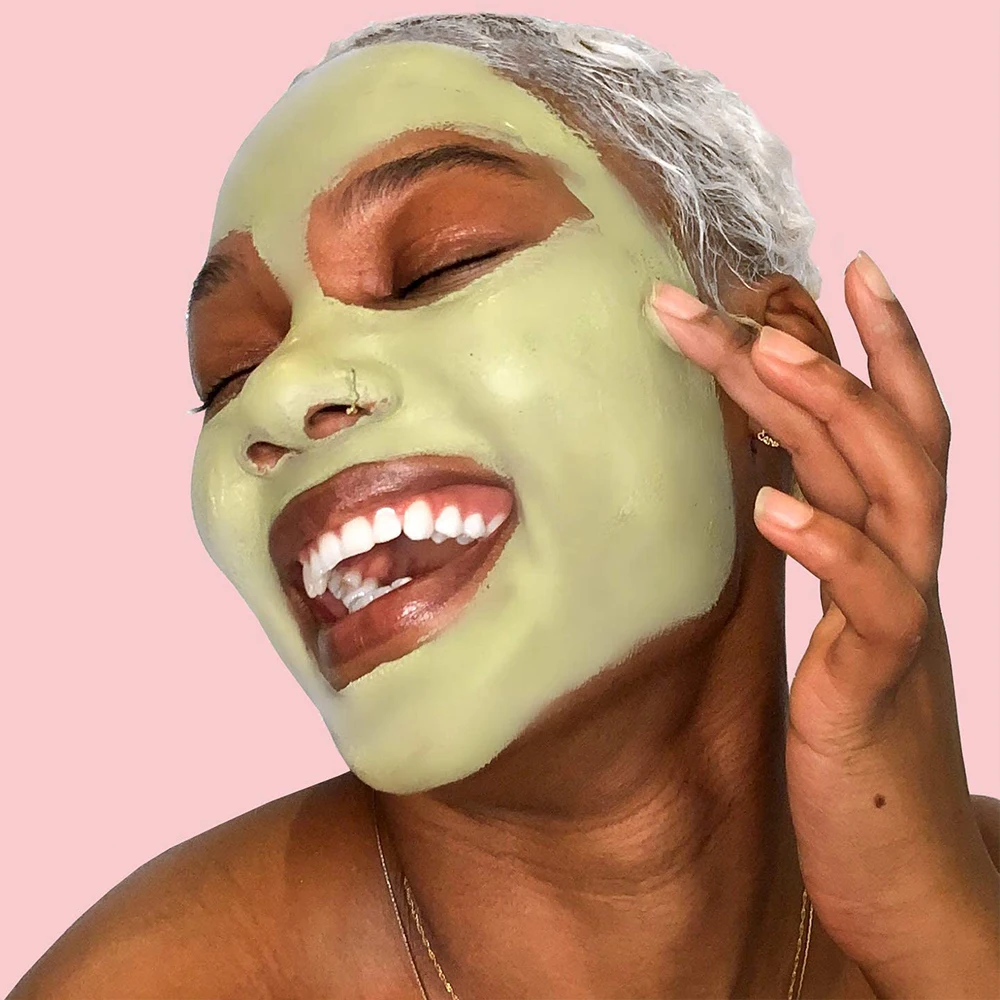 Korean Super Matcha Pore Deep Cleansing Face Clay Mask Nature Facial Skincare Beauty Products Acne Treatment Mud Mask Powder