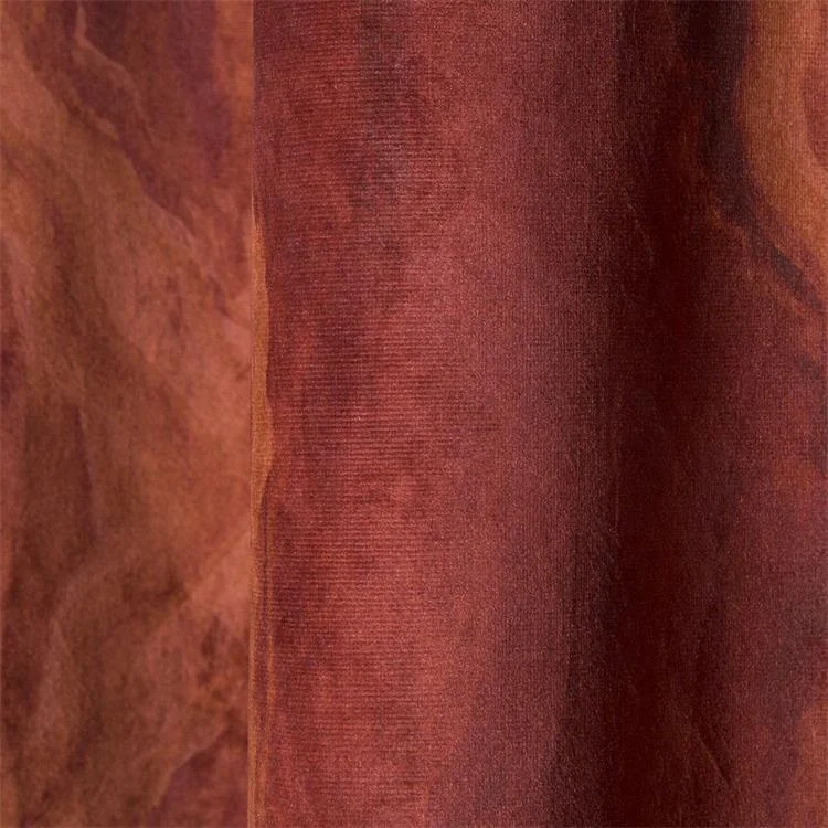 USA hot sell two layer custom printed polyester curtain ready made wholesale living room curtain