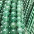 Beads Bead Wholesale Aventurine Semi-precious Stone Beads Natural Green Aventurine Round Bead Loose Beads