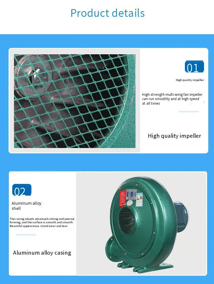 Centrifugal Blower, 220V, Cast Iron - detail 14