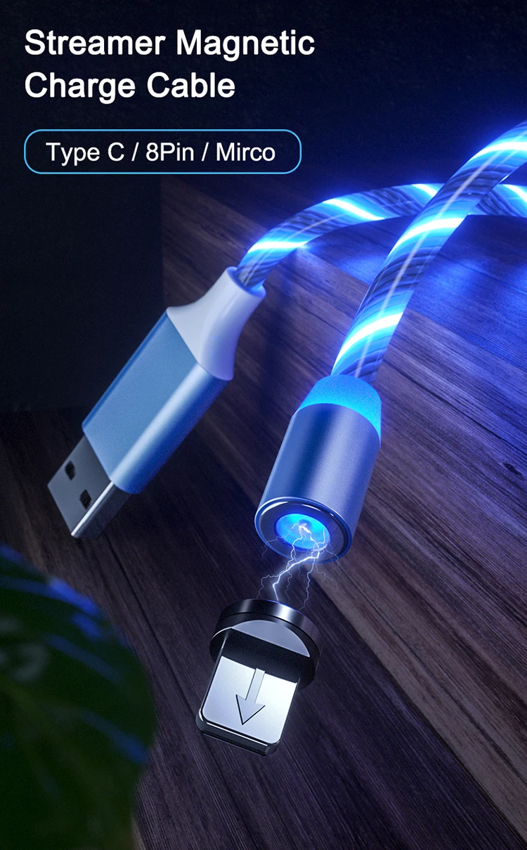 Cable Usb de charge rapide magnétique
