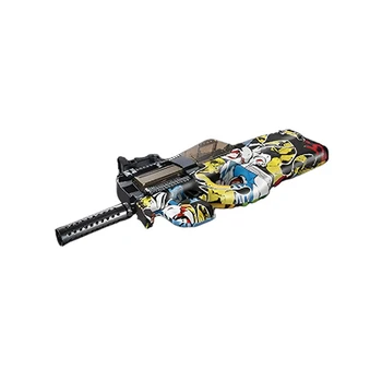 BIG P90  electric water gun toy auto burst quick paintball shooter handgun water bomb shoots ball blaster gun