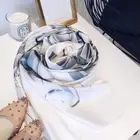 Silk Scarf Silk Hot Selling 2021 Good Price Top Quality Famous Branded Hair Designer Hair Silk Scarf
