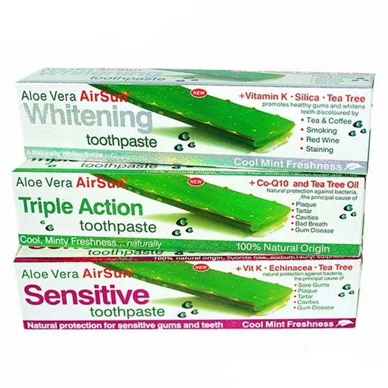 Mooie vrouw debat Achtervolging Aloe Vera Triple Action Toothpaste - Buy Toothpaste,Aloe Vera  Toothpaste,Triple Action Toothpaste Product on Alibaba.com