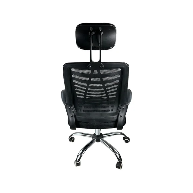 Factory Wholesale Cheap Office Chairs With Headrest High Back Armrest Adjustable Conference Staff Ergonomic Mesh Office Chairs