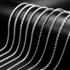 Jewelry Wholesale Gold Plated Stainless Steel Oval Chain Necklace Simple O Shape Chain For Jewelry Making