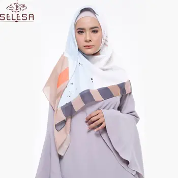 New Design Fashionable Scarf Jersey Abaya Jeddah Galaxy Wholesale Malaysian Hijabs With Turkish Hijab