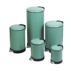 Bin Bins Factory Price Rectangular Foot Pedal Bin Powder Coated Decorative Waste Paper Bins