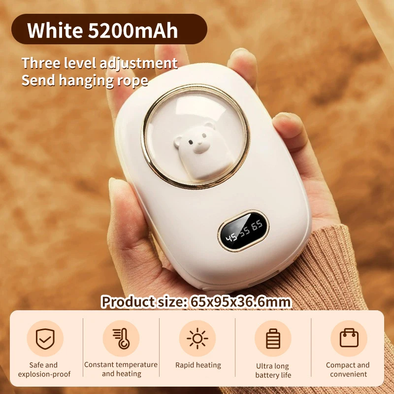 Hand Warmer, Portable, USB, 10000mAh - detail 18