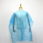 Cape Disposable Hair Cape Beauty Hair Cutting Cape Disposable Non-woven Fabric Barber Hairdressing Cape