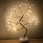 Led Light Lights Christmas Indoor Home Decoration LED Rose Sparkling Pearl Tree Light Fairy LED Tree Lights
