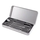Tool Hand Dental Tool Factory Direct Supply 5pcs/Set Stainless Steel Dental Tool For Clean Teeth Hygiene With Case