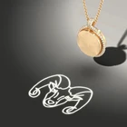 Star Silver Necklace Wholesale 925 Silver Zodiac Sign Necklace Zodiac Star Sign Necklace