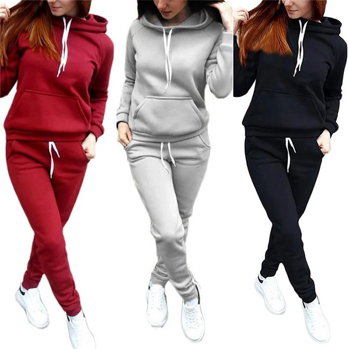 black jogging suits for women