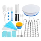 Cake Baking Tool Accessories Cake Making Tools Set Turntable Stand Equipment Cake Decorating Supplies Kit