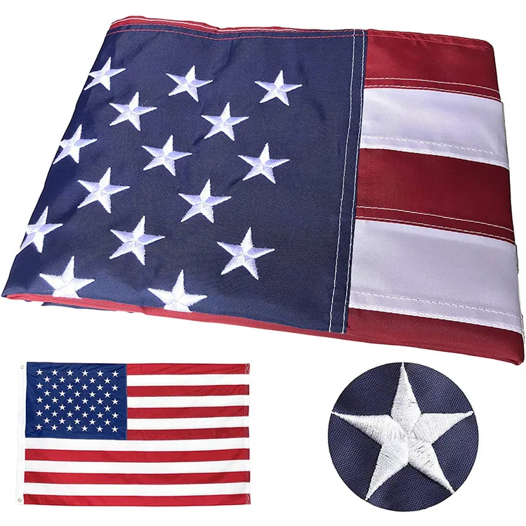 3' x 5' FT American Flag 3X5 Flag Star Flag US Stars Wholesales 