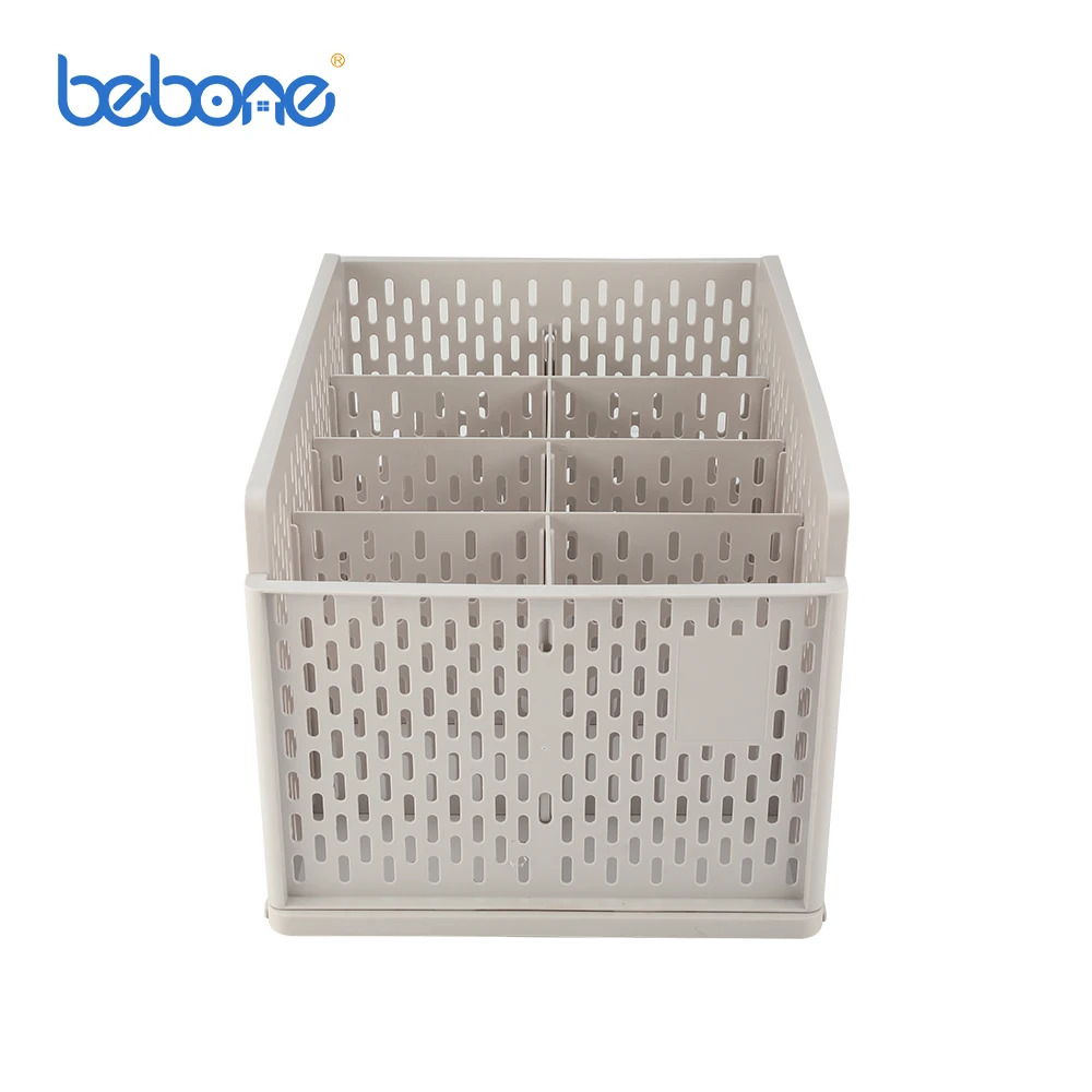 High quality storage basket household waterproof PP plastic clothing storage basket