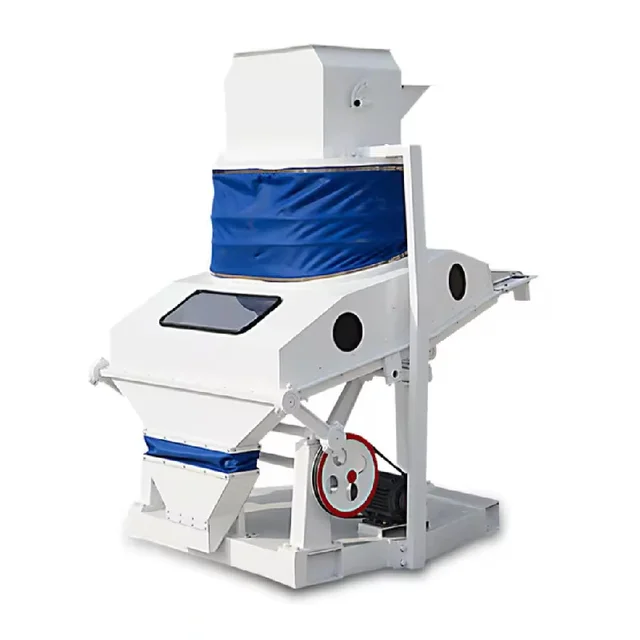 Rice Stoner TQSX85 Small Capacity 4-5T/H Paddy Rice De-stoner Machine Coriander Seeds Destoner Corn Maize Destoner