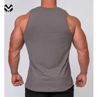 Men Custom Logo Cotton Gym Wear Active Wear Men Sport Top Fitness Men Vest Men Tank Top