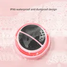 Silicone Cleansing Brush 3 In 1 Ultrasonic Electric Face Cleansing Instrument Sonic Silicone Facial Cleansing Brush