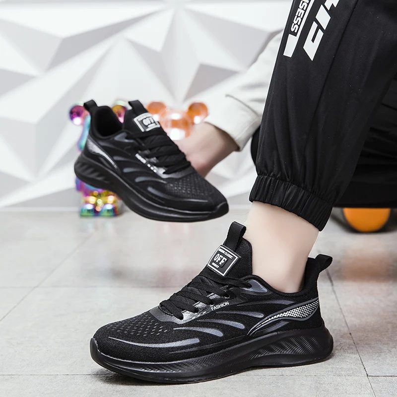 Zapatos del deporte de los hombres Light weight Hard-Wearing Anti-slip outdoor running men's casual sport shoes