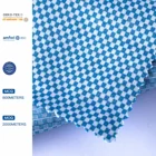 Yarn Dyed Check Factory High Stretch Spandex Yarn Dyed Check Jacquard Knitting Fabric For Swimwear