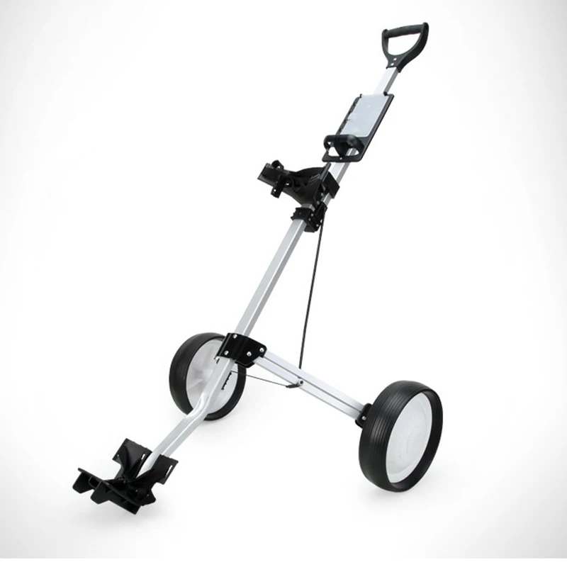 Pgm Qc002 2 Wheels Aluminum Alloy Golf Push Carts Golf Trolley-企业官网