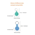 Anti-Lost Key Ring Collar Protective GPS Tracker Silicone Cover Case For AirTags