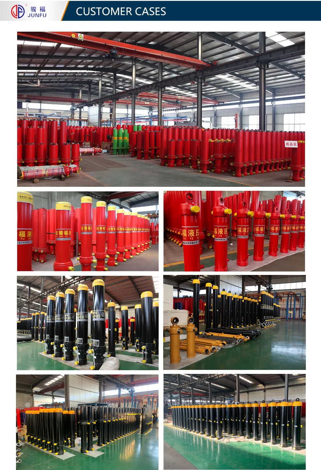 Double Acting Multiple Stage Telescopic Hydraulic Telescopic Cylinder for Garbage Truck and Machine details