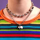Bead Necklace Professional Manufacturing Fashion Exquisite Round Bead Love Gossip Necklace