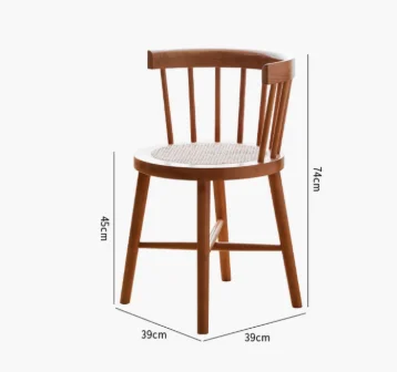 wooden Windsor chair high quality chairs customizable for living room hotel