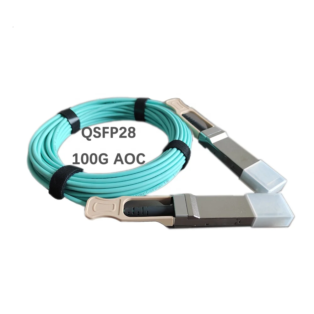 Proline 100 GBase-AOC QSFP 28 al cable de conexión QSFP 28 Aoc-QSFP Direct 28-100G-3M-PRO 