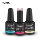 Polish Gel Polish RONIKI Custom Logo Wholesale Oem Private Label Color Uv Gel Nail Polish