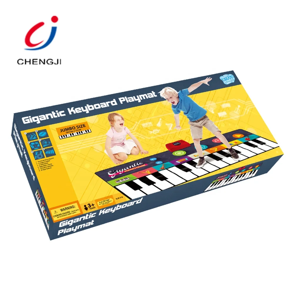 Chengji Kids musical dancing learning music instruments floor piano keyboard play mat
