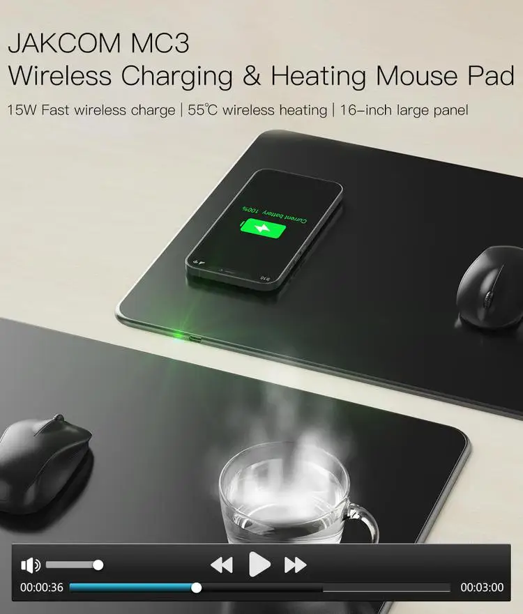 Wireless Charging Mouse Pad: Warmth Wireless Charger