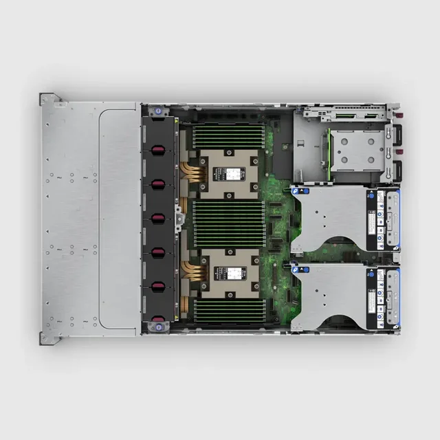 Brand new Hpe Proliant DL385 Gen11 SFF Amd Epyc 9124 9224 Processor 8sff/16gb/1tb/Mr216i-P/800w  GPU CTO Server 2u Rack Server