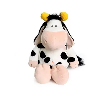 Soft Animal Cow R Us Plush Cute Stuffed Black Cow Toy