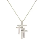 Charms Cross Hot Seller Custom Charms High Quality Vintage Contracted Cross Necklace