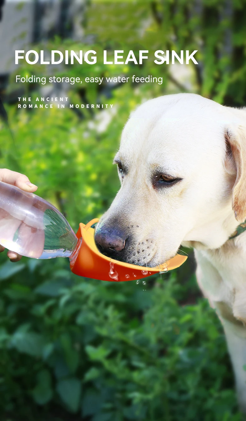 Pet Water Cup Outdoor Dog Walking Water Dispenser Portable Feeding Water Bottle Pet Products factory