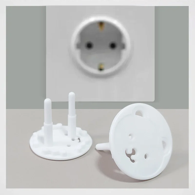 EU Power Socket Electrical Outlet Baby Kids Child Safety Guard Protection Anti Shock Plugs Protector Cover