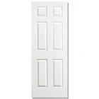Door Low Price Composite Mdf Standard 6 Panel Interior Wooden Molded Composite Door